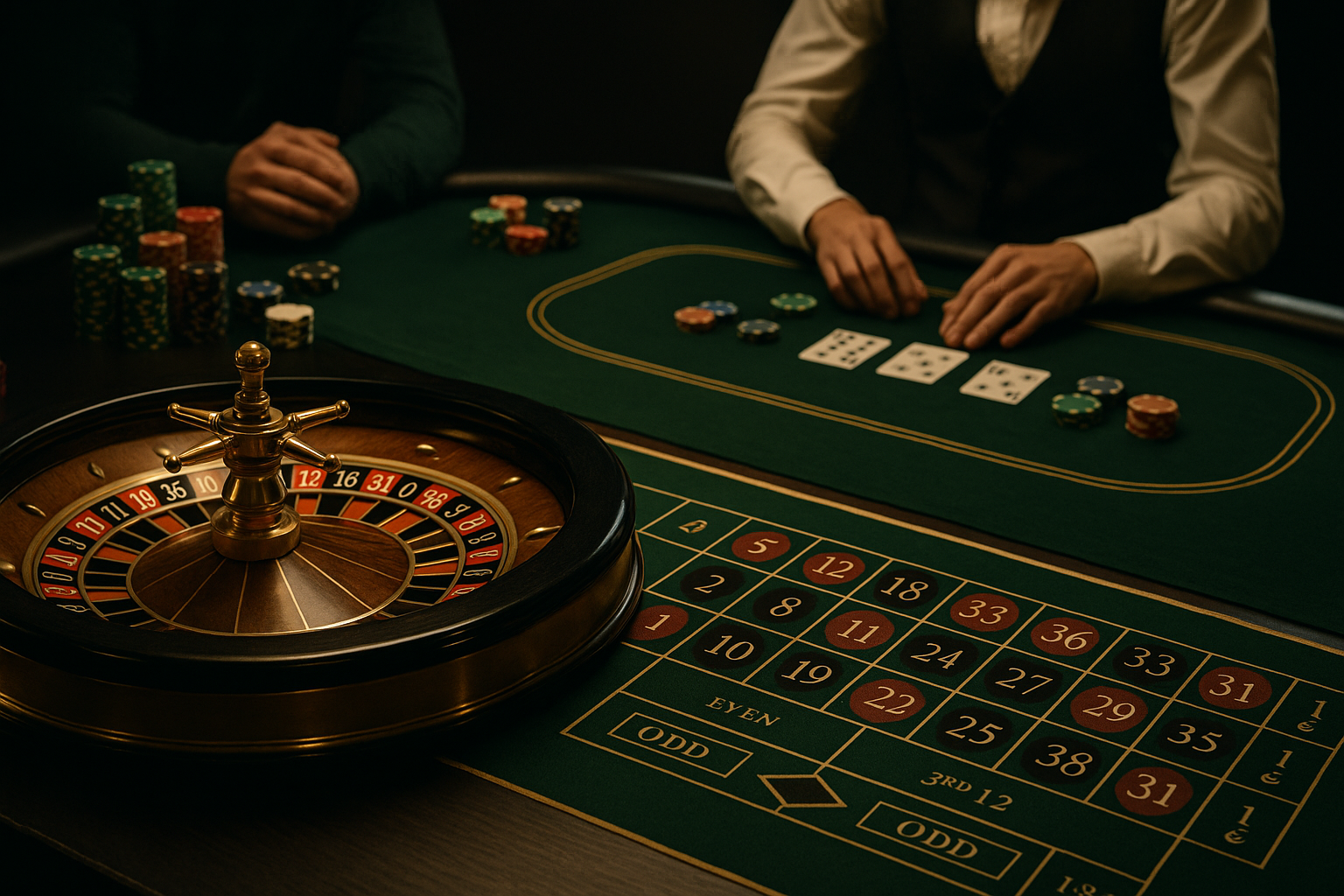 Luck-Based Casino Games and the Skill Gap at the Tables